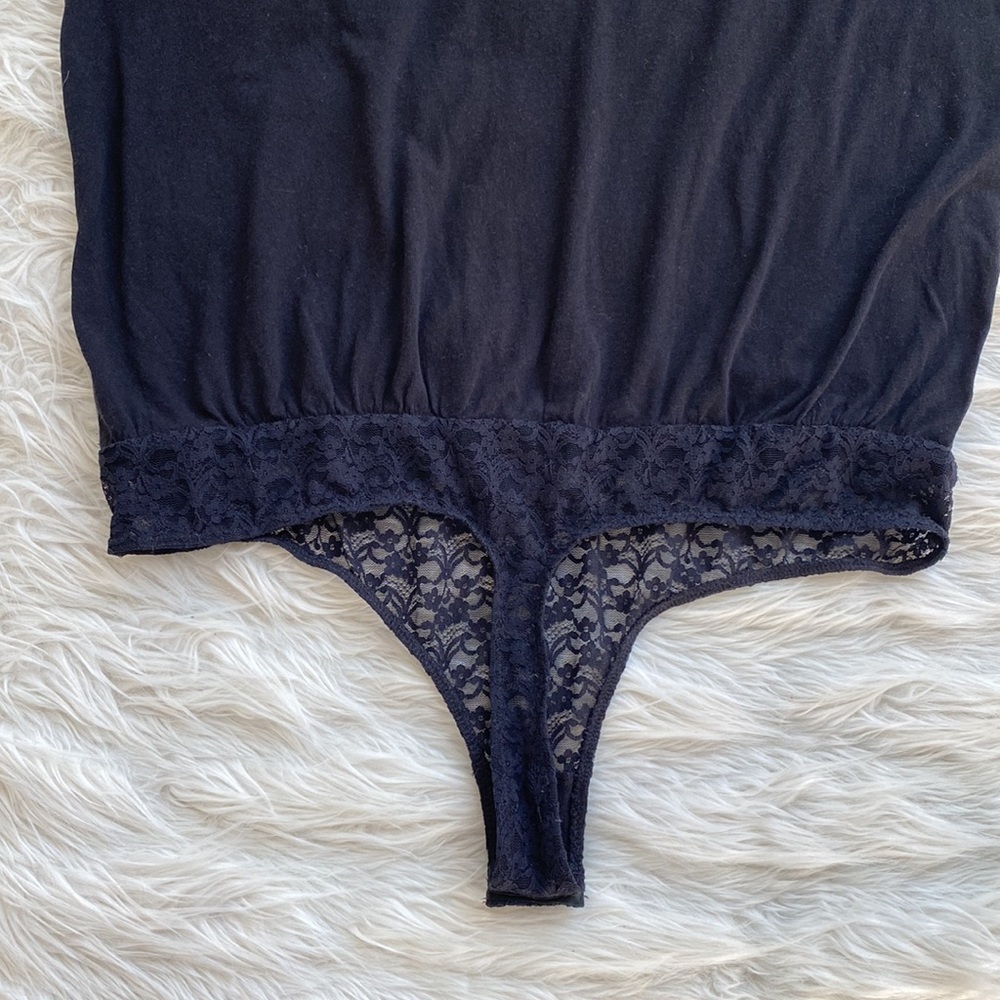 Free People | Sydney Lace Contrast Bodysuit - Picture 13 of 15